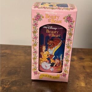 Disney Beauty and the Beast and Snow White And Seven Dwarfs Vintage Cups